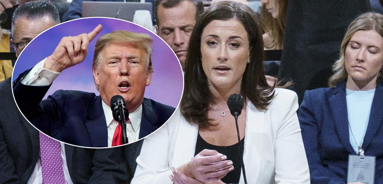 Donald Trump e Cassidy Hutchinson