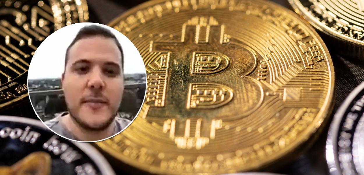 Empresário Francisley Valdevino da Silva, conhecido como o 'Sheik', e criptomoedas