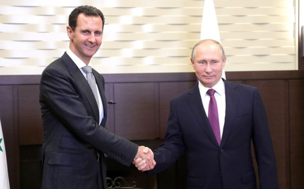 Vladimir Putin e Bashar Assad