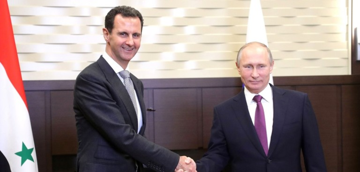 Vladimir Putin e Bashar Assad