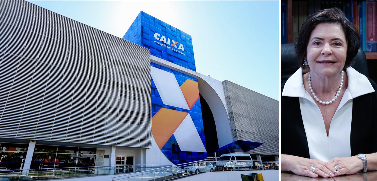 Caixa Econômica Federal e presidente do TCU, Ana Arraes