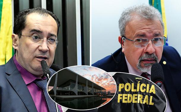 Jorge Kajuru, Elias Vaz, Polícia Federal e o Palácio do Planalto