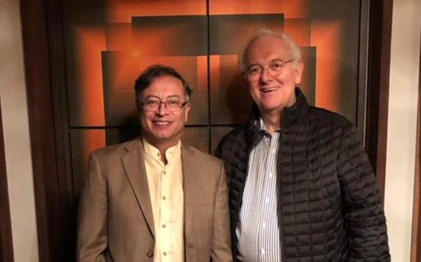 Gustavo Petro e José Antonio Ocampo
