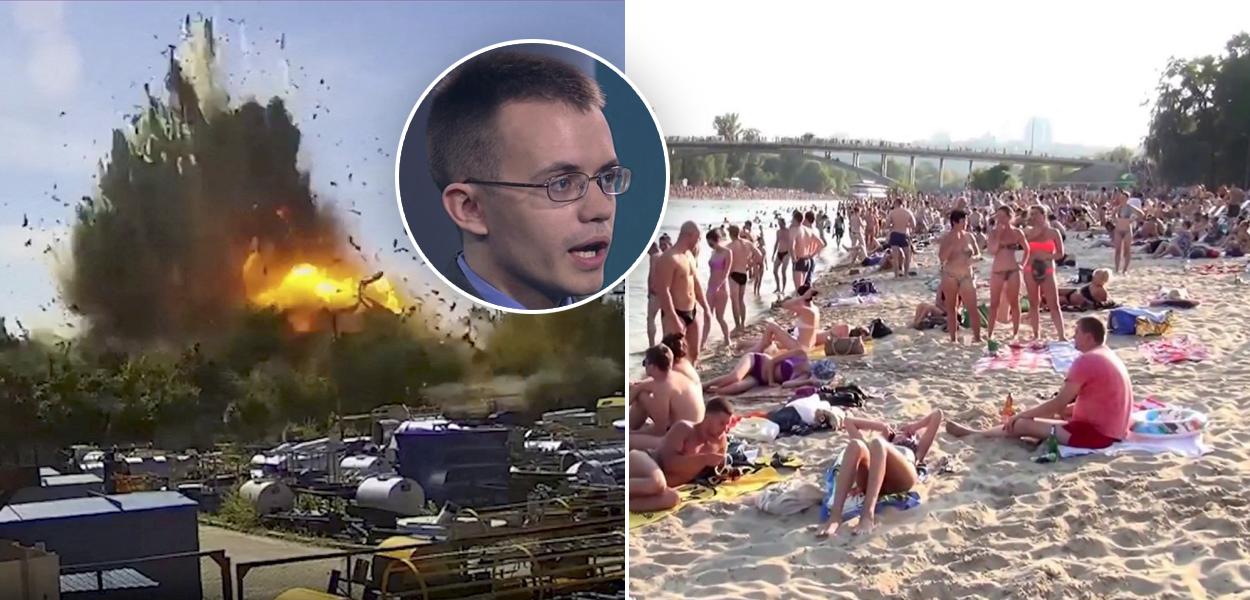 Andrew Korybko, bomba em shopping e praia na Ucrânia