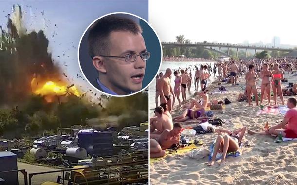Andrew Korybko, bomba em shopping e praia na Ucrânia
