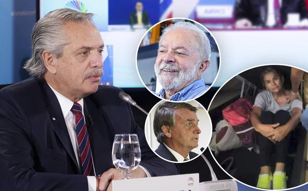 Alberto Fernández, Lula, Bolsonaro e Jeanine Áñez