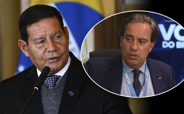 Hamilton Mourão e Pedro Guimarães