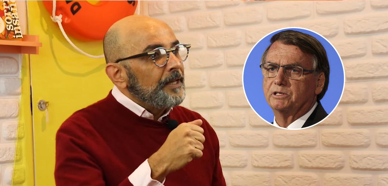Fábio Bibancos e Jair Bolsonaro