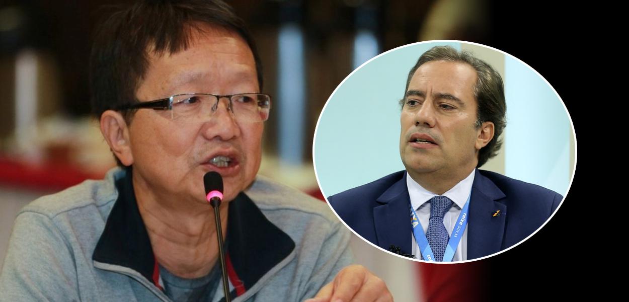 Sergio Takemoto e Pedro Guimarães