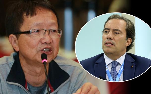 Sergio Takemoto e Pedro Guimarães