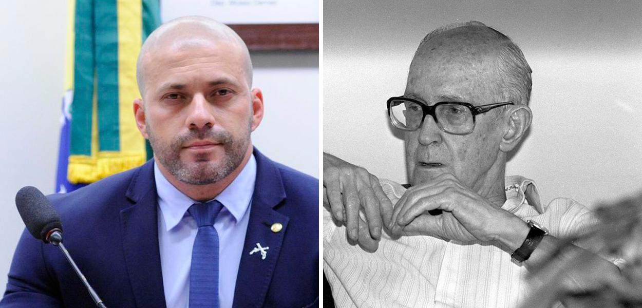 Daniel Silveira e Carlos Drummond de Andrade