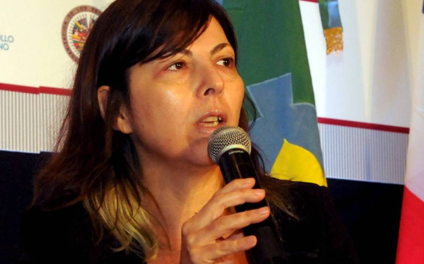 Silvina Batakis, na época em que era ministra da Economia da província de Buenos Aires