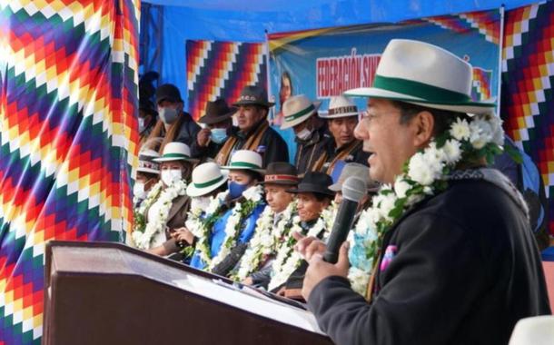 Luis Arce, presidente da Bolívia