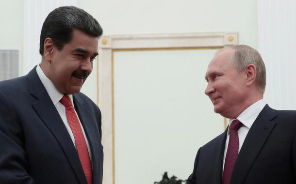 Nicolás Maduro e Vladimir Putin