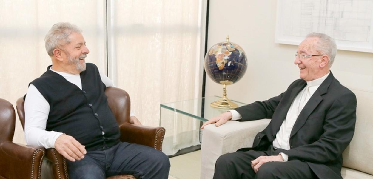 Lula e Dom Cláudio Hummes