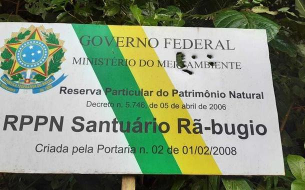 Atentado a tiros contra o Santuário Rã-bugio, residência de ambientalistas, em SC