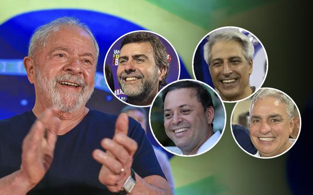 Lula, Marcelo Freixo, Rodrigo Neves, Alessandro Molon e André Ceciliano