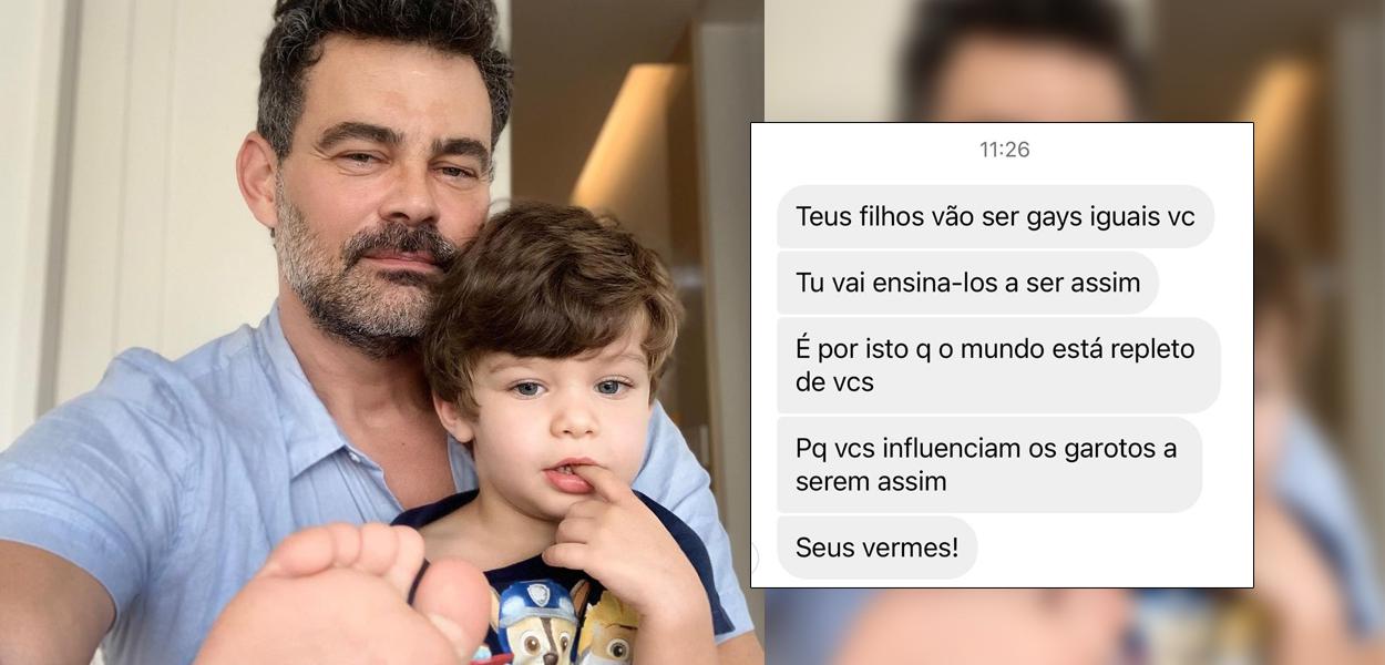 Carmo Dalla Vecchia e seu filho Pedro