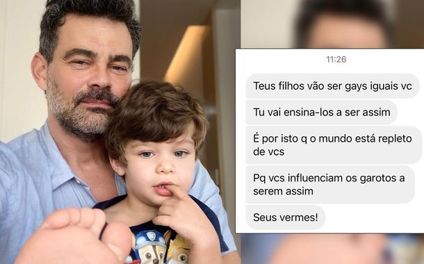 Carmo Dalla Vecchia e seu filho Pedro