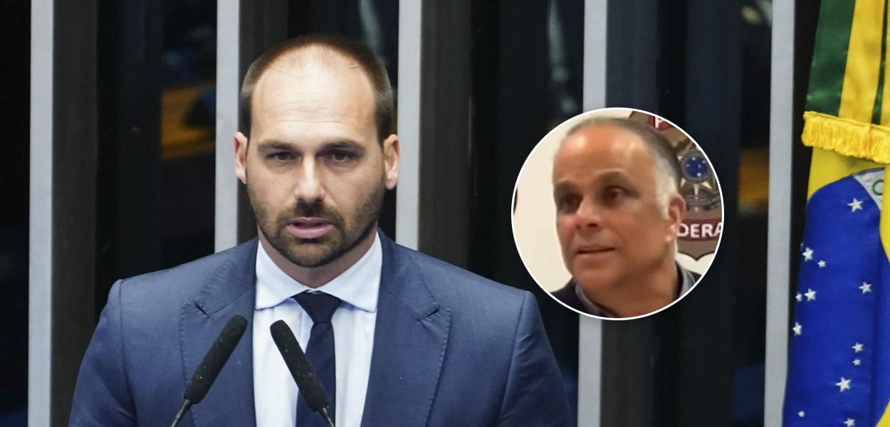 Eduardo Bolsonaro e Marcos Valério