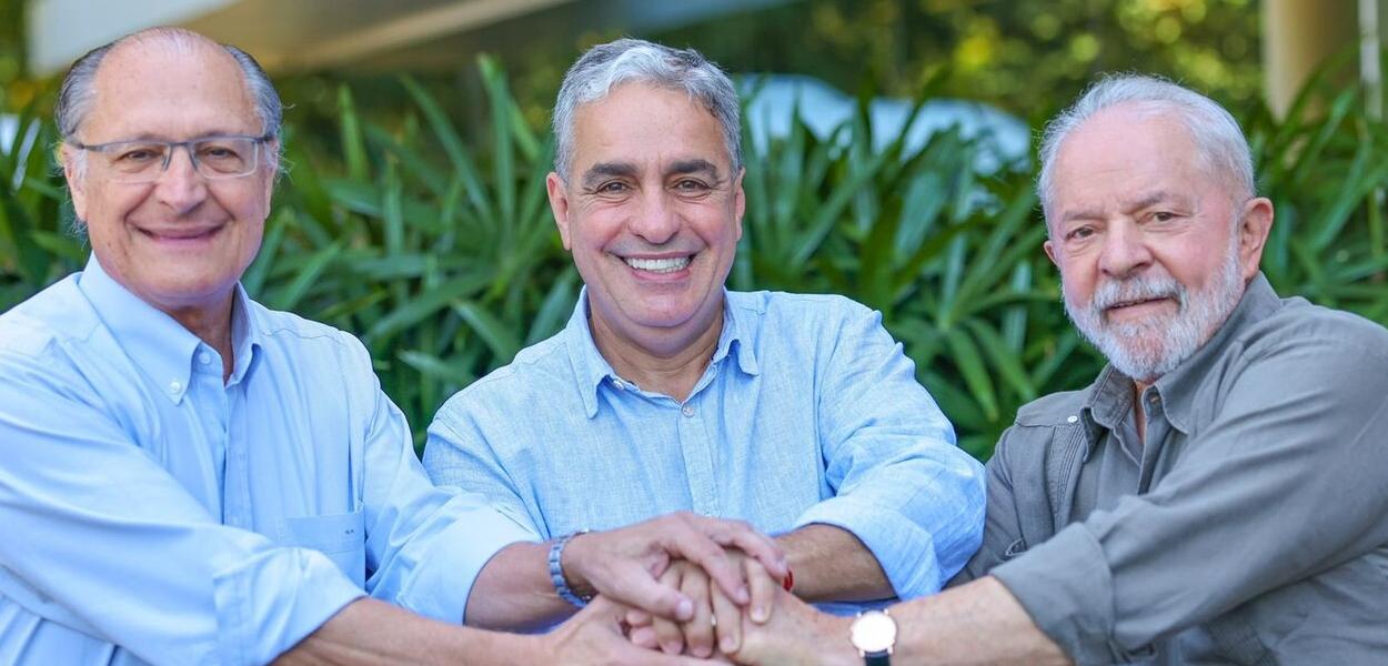 Geraldo Alckmin, André Ceciliano e Lula