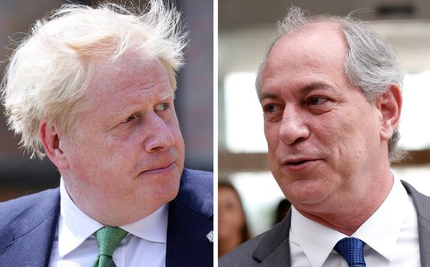Boris Jonhson e Ciro Gomes