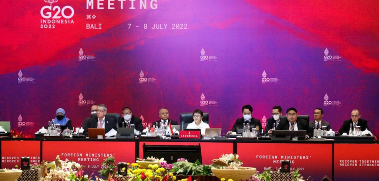 G20 - Reunião de chanceleres na Indonésia