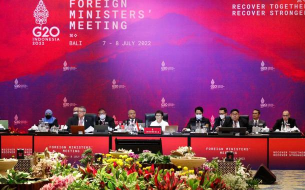 G20 - Reunião de chanceleres na Indonésia