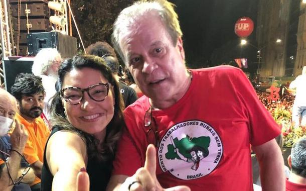 Janja Lula e Chico Pinheiro