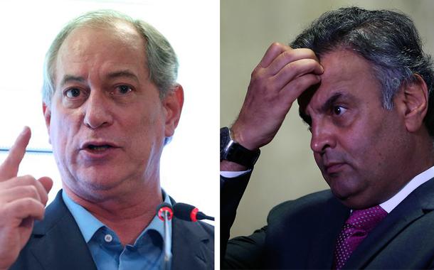 Ciro Gomes e Aécio Neves