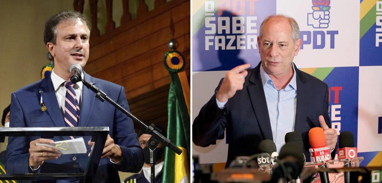 Camilo Santana e Ciro Gomes (Foto: Reprodução/Facebook) Camilo Santana e Ciro Gomes