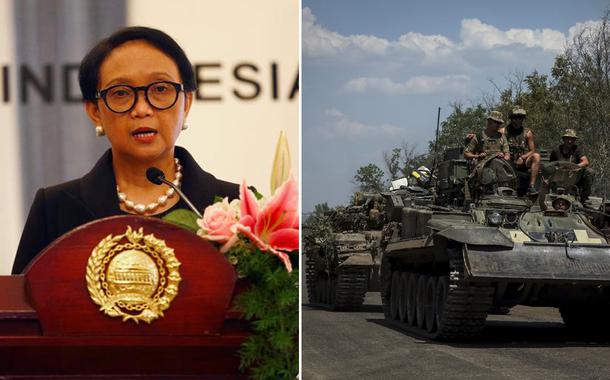 Retno Marsudi e a guerra na Ucrânia