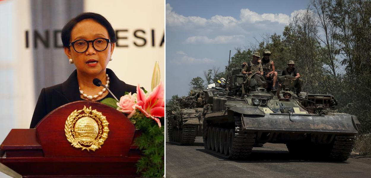 Retno Marsudi e a guerra na Ucrânia