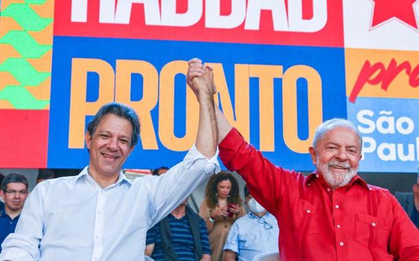 Fernando Haddad e Lula