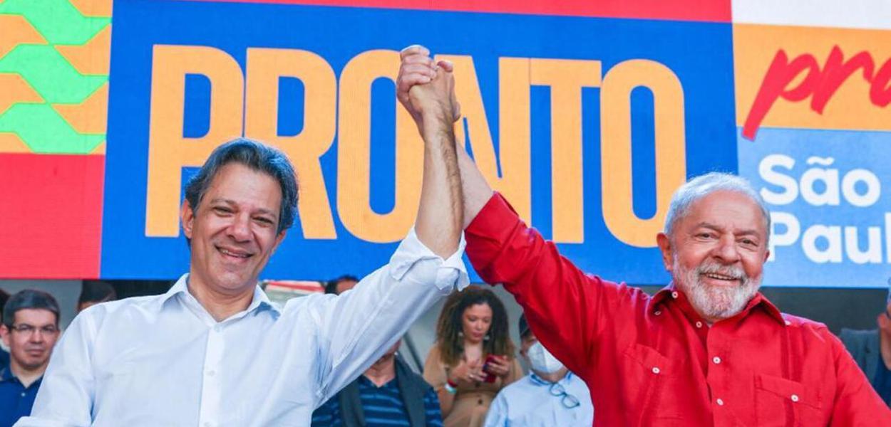 Fernando Haddad e Lula