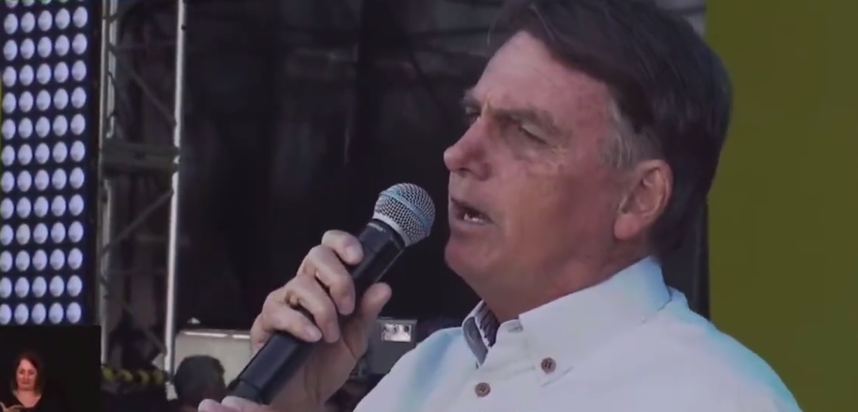 Jair Bolsonaro na Marcha para Jesus