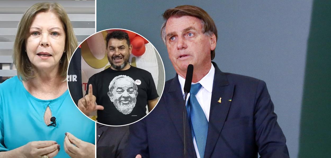 Eliane Cantanhêde, Marcelo Arruda e Bolsonaro