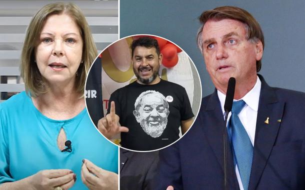 Eliane Cantanhêde, Marcelo Arruda e Bolsonaro