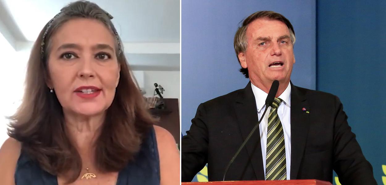 Cristina Serra e Bolsonaro