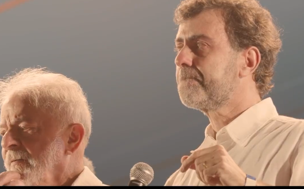 Lula e Marcelo Freixo
