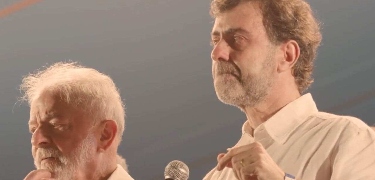 Lula e Marcelo Freixo