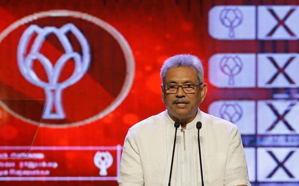 Gotabaya Rajapaksa, presidente do Sri Lanka