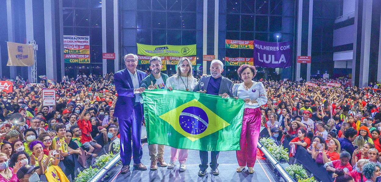 Lula e Alckmin em Brasília