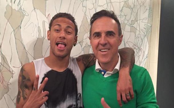 Neymar e Wagner Ribeiro