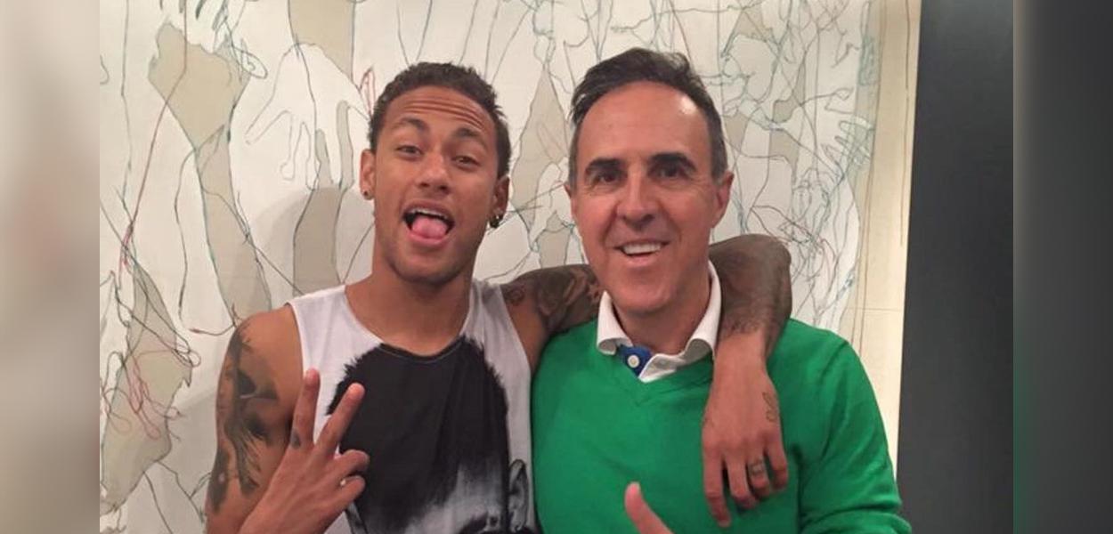 Neymar e Wagner Ribeiro