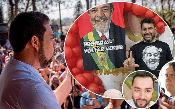 Guilherme Boulos, Marcelo Arruda, Jorge José Guaranho e Jair Bolsonaro