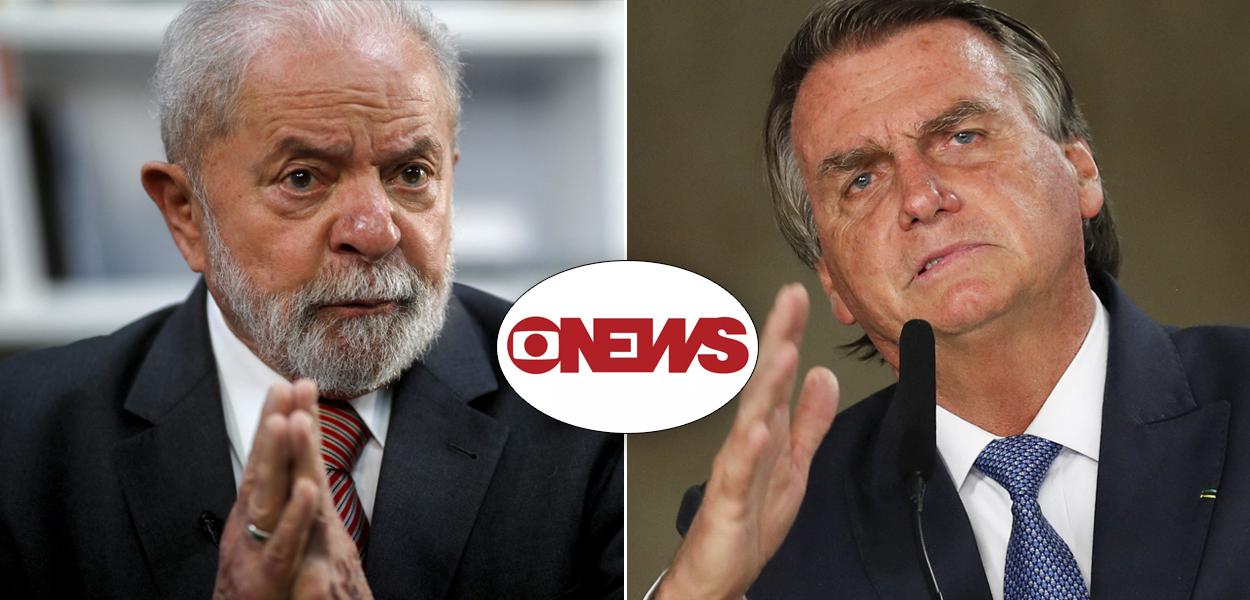 Lula e Jair Bolsonaro