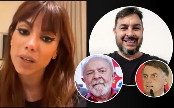 Anitta, Marcelo Arruda, Lula e Jair Bolsonaro