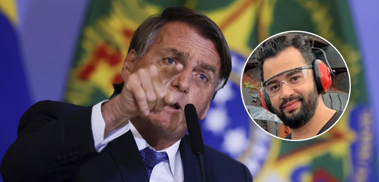 Bolsonaro e José da Rocha Guaranho