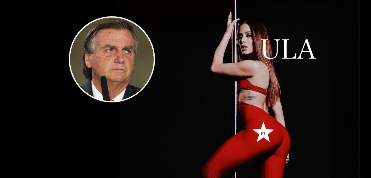 Jair Bolsonaro e Anitta